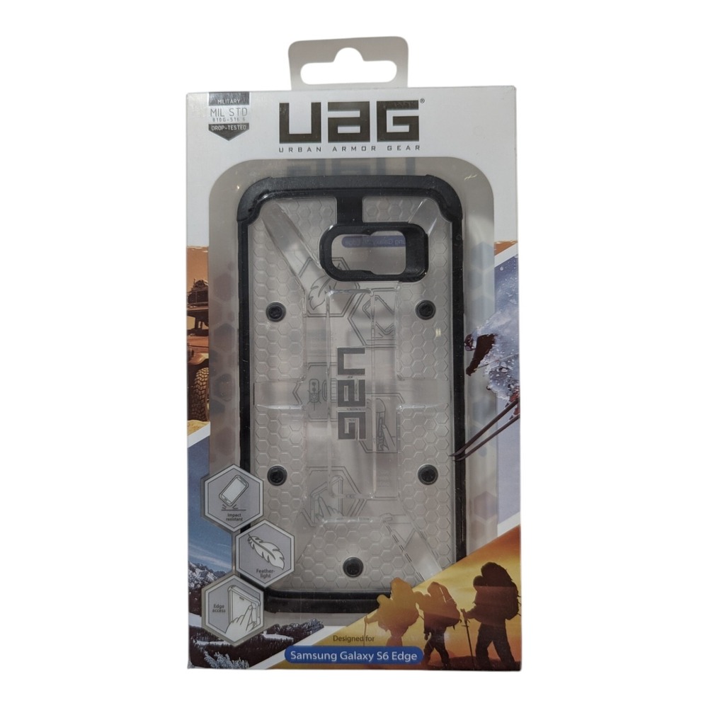 F7. UAG Urban Armor Gear Plasma Series Case for Samsung Galaxy S6 Edge - Ice